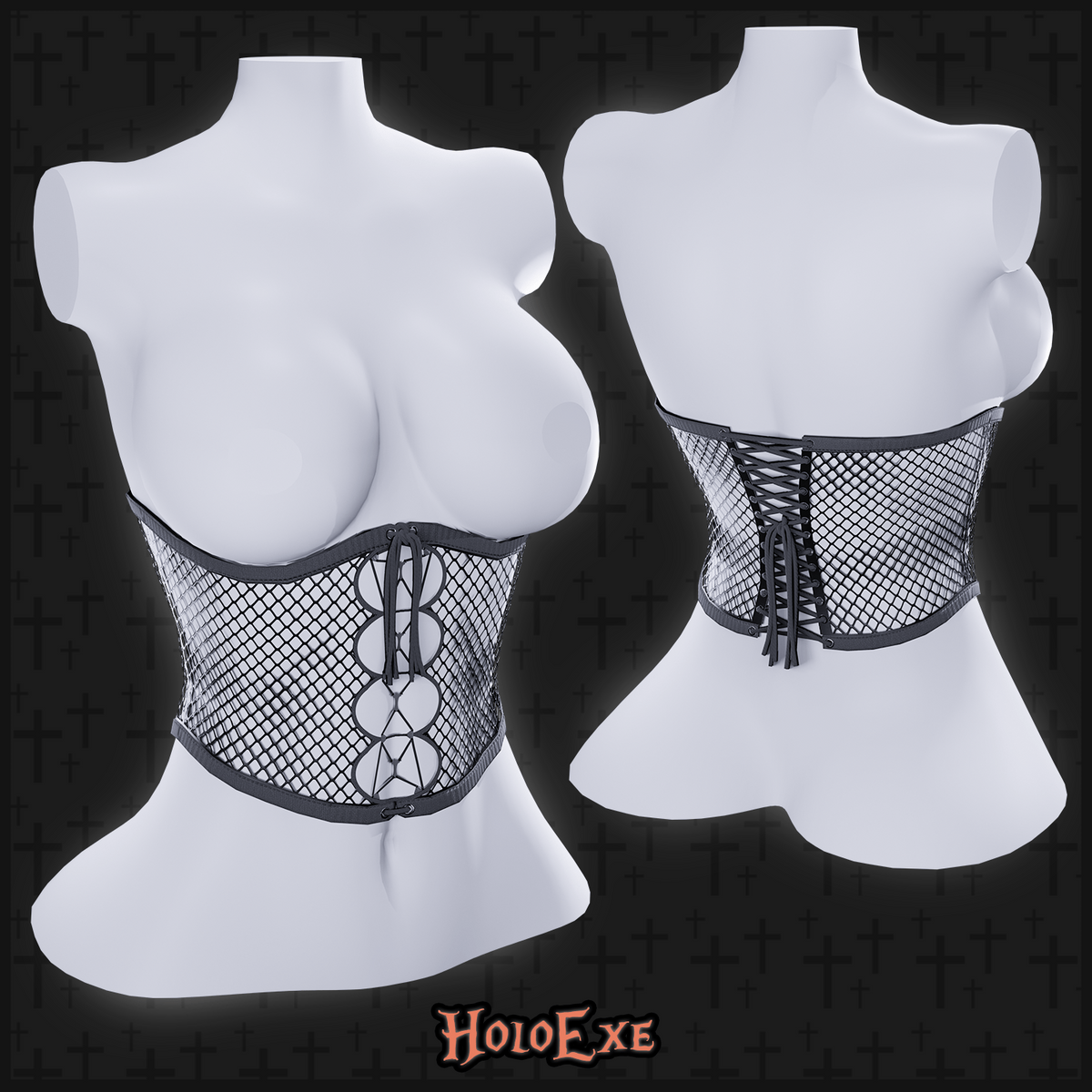 Fishnet Corset
