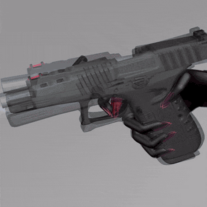 Handgun - VrcFury Prefab
