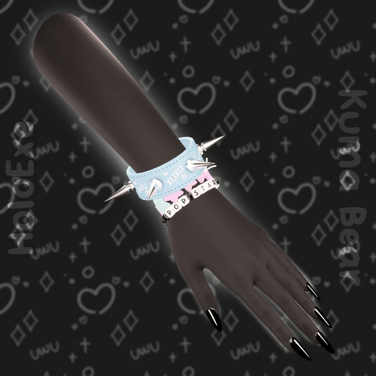 Pastel Goth Bracelets Pack