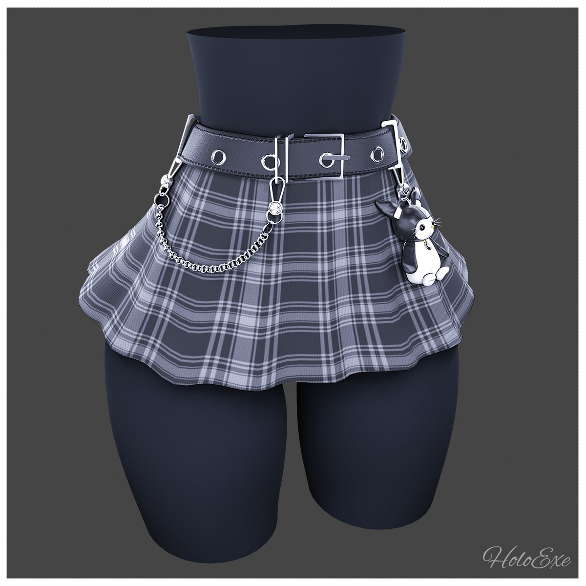 Plaid Mini Skirt
