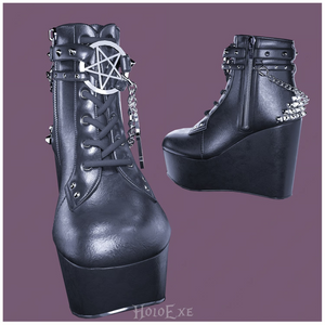 Poisse Platform Boots - FREE in Discord server