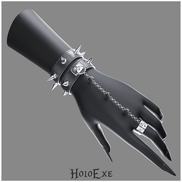 Spike Ring Bracelet